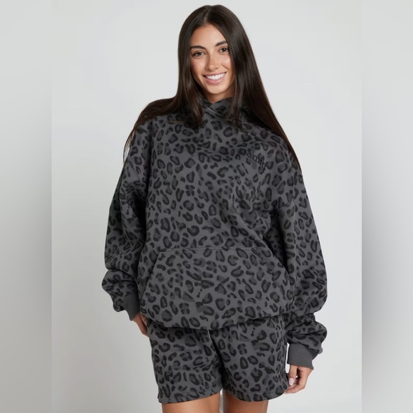 Comfrt Minimalist SET Sweat-Suit Hoodie Sweatpants Unisex 2XL Panther Grey - Picture 3 of 12